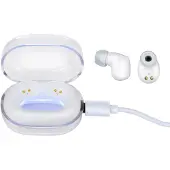Grundig Draadloze Oordopjes Bluetooth - In-Ear Oortjes met USB-C Oplaadcase - Earbuds Draadloos met Microfoon - 3 Uur Speeltijd - Wit
