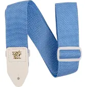 Ernie Ball Polypro Gitaarband Zachtblauw met Wit (P05348)
