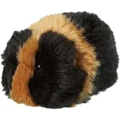Nature Planet Nature Plannet Cavia knuffel - pluche - bruin/zwart - 13 cm