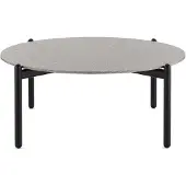 Kartell Undique Tafel H 37 cm | Terrazzo Light Grey|Black