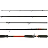 Shimano STC AX Casting, 2,4m, 7,87ft, 30-100g, 5 delen, Reishengel voor baitcasting, snelle actie, STCAXC24XH