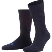 Falke Walkie Wandelsok Wol Blend Marine Blauw 6120