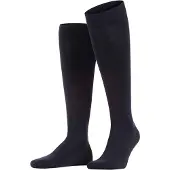 Falke Family katoenen kniekousen heren blauw - Maat 39-42