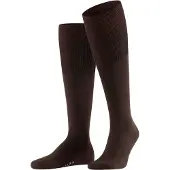 Falke Airport kniekousen bruin