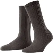 Falke Sokken Women Cosy Wool Boot Dark Brown-Schoenmaat 35 - 38