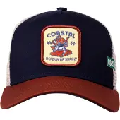 Coastal Pet sand / blauw / navy / donkerrood