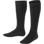 Falke Sokken Kids Comfort Wool Kneehigh Black-Schoenmaat 27 - 30