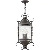 Elstead Lighting LED Buiten Hanglamp Casa | 3X E14 Max 40W | IP44 | Dimbaar | Olde Black