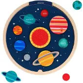 Sonstige Verlage Fittable Solar System Blauw Kinderen