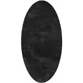 vidaXL Tapijt HUARTE Zwart 100 x 200 cm 100% Polyester