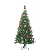 vidaXL Kerstboom Groen 120 cm PVC