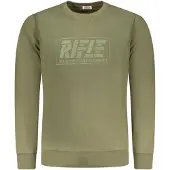 Rifle Verde Katoenen Heren Sweatshirt