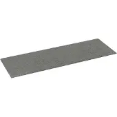 vidaXL Wand Hoofdbord 12 st 90 x 30 cm Lichtgrijs Stof