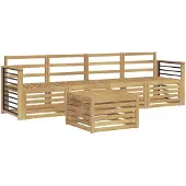 vidaXL Buiten bank set 5 st