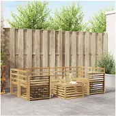 vidaXL Sofa-Sets Massief Acacia Hout