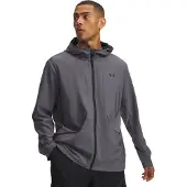 Under Armour Unstoppable Woven Jack Donkergrijs Zwart