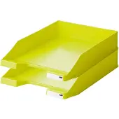 HAN Trend Colour Brievenbak lime-groen A4 Polystyreen 25,5 x 34,8 x 6,5 cm