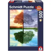 Schmidt The Seasons Tree Puzzel (500 stukjes)