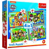 Trefl 4 in 1 Puzzle