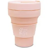 CoolPack Silicon Cup Powder Peach - Opvouwbare Drinkbeker (0,35L)