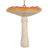 Clayre & Eef Hanger Paddenstoel Rood Kunststof Herfst decoratie