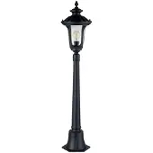 Elstead Lighting Buitenlamp, paal voor de tuin, zwart, model "Dworkowy", E27, 60W, Chicago, Elstead