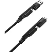 Nomad NM014940858, 1,5 meter, USB-C, USB-C, USB 2.0, Mannelijk/mannelijk, Zwart