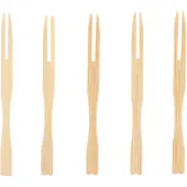 Papstar 6x 500 Fingerfood spiesjes pure 85 cm Pick up
