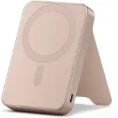 Satechi OntheGo, 10000 mAh, Draadloos opladen, Roze
