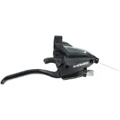 Shimano Levier-manette vtt stef500 droit 8v. noir pour frein v-brake 4 doigts