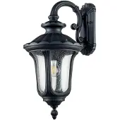 Elstead Lighting LED Wand Buitenlamp Chicago | 1X E27 Max 60W | IP44 | Dimbaar | Textured Black