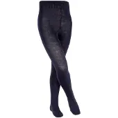 Falke Pantylang Comfort Wollen darkmarijn