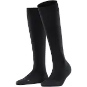 Falke Energizer met compressie modal kniekousen dames zwart - maat 37-38 W2