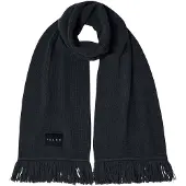 Falke Basic Label Big sneldrogend warm wol wintersjaal unisex grijs - maat ONESIZE