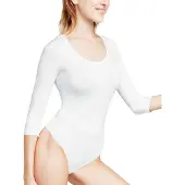 Falke body met lange mouwen Silk Touch rondom naadloos