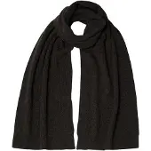 Falke Selection Structured sneldrogend warm wol functioneel materiaal wintersjaal unisex bruin - maat ONESIZE