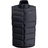 Lundhags Fulu Down Vest, donsbodywarmer, heren, zwart