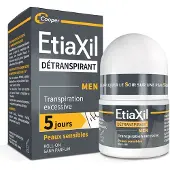 No Brand Etiaxil - Deodorant - Behandeling tegen overmatig zweten - Oksels - Heren - Gevoelige huid 15 ml Roller