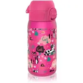Ion8 Kinder Drinkfles Lekvrij 350 ml Cats / roze
