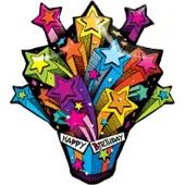Qualatex - Folieballon Happy Birthday 89cm
