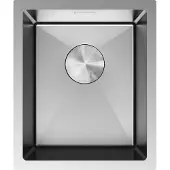 Mexen Trixo stalen spoelbak 1-komorig 370 x 440 , inox - 6412371000-01