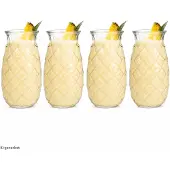 MamboCat Set van 4 PINA ANANAS glazen - 992427