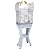 Imac vogelkooi calla met standaard blauw / grijs 62x43x78 cm