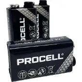 Duracell Procell Industrial 9V batterij (blok) Alkaline 9 V 10 stuk(s)