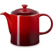 Le Creuset Theepot Groot 1,3 Liter Kersenrood