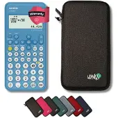 Casio fx-82NL incl. WYNGS Beschermhoes Donkergrijs - Wetenschappelijke Rekenmachine - Basis Pakket