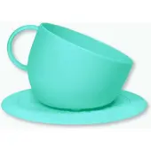 United Pets Voer- / Waterbak Turquoise Met Antislipmat