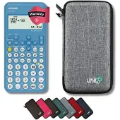 Casio fx-82NL+ incl. WYNGS Beschermhoes Lichtgrijs - Wetenschappelijke Rekenmachine - Basis Pakket