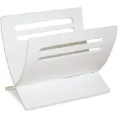 Homestyle4u Tijdschriftenrekken - Krantenbak - Magazinehouder - Wit