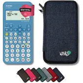 Casio fx-82NL+ incl. WYNGS Beschermhoes Blauw - Wetenschappelijke Rekenmachine - Basis Pakket